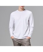 【ジョゼフ オム/JOSEPH HOMME / MEN】の新色追加【高機能素材】ハイゲージベアスムース クルーネック長袖Tシャツ ホワイト系|ID: prp329100004800153 ipo3291000000034826446
