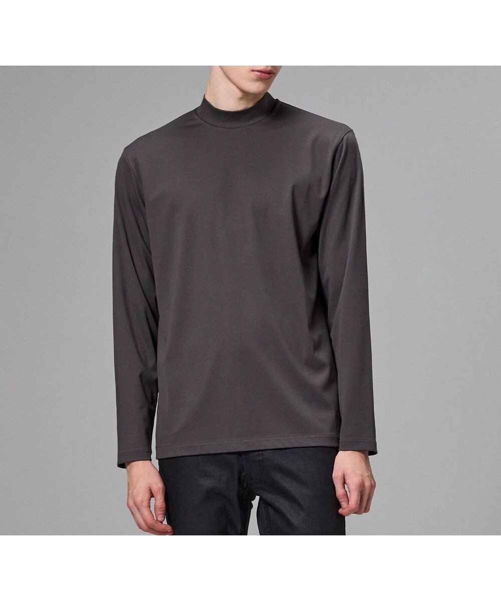 【ジョゼフ オム/JOSEPH HOMME / MEN】の新色追加【高機能素材】ハイゲージベアスムース モックネック長袖Tシャツ 人気、トレンドファッション・服の通販 founy(ファニー) ファッション Fashion メンズファッション Fashion for Men トップス・カットソー Cut & Sew Tops メンズシャツ Shirts カットソー Cut and Sewn Top シンプル Simple, Minimal ストレッチ Stretch, Stretchy Fabric 長袖 Long Sleeve, Full Sleeve プリント Print, Printed Pattern ベーシック Basic, Essential メッシュ Mesh, Net Fabric モックネック Mock Neck, Short Turtleneck A/W・秋冬 Autumn/Winter S/S・春夏 SS, Spring/Summer, Warm Season 夏 Summer エレガント 上品 Elegant other-1|ID: prp329100004800154 ipo3291000000034826449