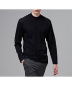 【ジョゼフ オム/JOSEPH HOMME / MEN】の新色追加【高機能素材】ハイゲージベアスムース モックネック長袖Tシャツ ブラック系|ID: prp329100004800154 ipo3291000000034826452