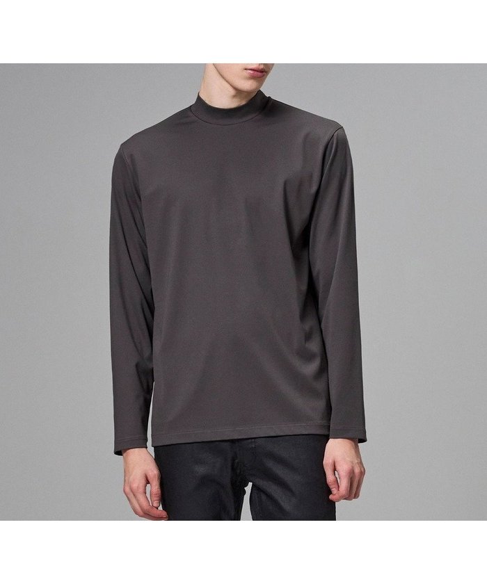【ジョゼフ オム/JOSEPH HOMME / MEN】の新色追加【高機能素材】ハイゲージベアスムース モックネック長袖Tシャツ インテリア・キッズ・メンズ・レディースファッション・服の通販 founy(ファニー) https://founy.com/ ファッション Fashion メンズファッション Fashion for Men トップス・カットソー Cut & Sew Tops メンズシャツ Shirts カットソー Cut and Sewn Top シンプル Simple, Minimal ストレッチ Stretch, Stretchy Fabric 長袖 Long Sleeve, Full Sleeve プリント Print, Printed Pattern ベーシック Basic, Essential メッシュ Mesh, Net Fabric モックネック Mock Neck, Short Turtleneck A/W・秋冬 Autumn/Winter S/S・春夏 SS, Spring/Summer, Warm Season 夏 Summer エレガント 上品 Elegant |ID: prp329100004800154 ipo3291000000035370318