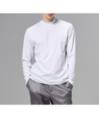 【ジョゼフ オム/JOSEPH HOMME / MEN】の新色追加【高機能素材】ハイゲージベアスムース モックネック長袖Tシャツ ホワイト系|ID: prp329100004800154 ipo3291000000035370321
