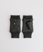 【オルクベット/ORuKuBET】の夜空刺繍フィンガーレスジャージグローブ(WOMEN) ダークグレー|ID: prp329100004800159 ipo3291000000034826484