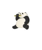 【イビサ/IBIZA】のアニマーダ 牛革 チャーム(パンダ) 黒|ID: prp329100004800172 ipo3291000000034826534