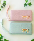 【ツモリチサト キャリー/tsumori chisato CARRY】のキラネコストーン ラウンドファスナー長財布 ピンク|ID: prp329100004800177 ipo3291000000034826547