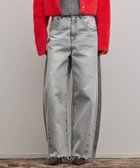 【グレース コンチネンタル/GRACE CONTINENTAL】のサイドラインデニムパンツ ブラック|ID: prp329100004800180 ipo3291000000034826556