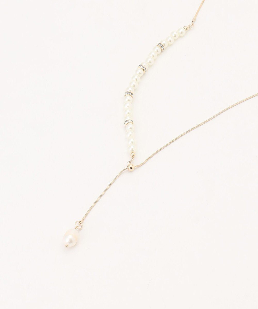 【エニィ スィス/any SiS】のパール調ラリエット ネックレス インテリア・キッズ・メンズ・レディースファッション・服の通販 founy(ファニー) ファッション Fashion レディースファッション Fashion for Women ジュエリー Jewelry ネックレス Necklaces & Pendants アクセサリー Fashion Accessories ネックレス Necklace, Pendant Necklace パール Pearl, Pearl Accent 新作・新入荷 New Arrivals / New In ライトゴールド|ID: prp329100004800182 ipo3291000000034826562
