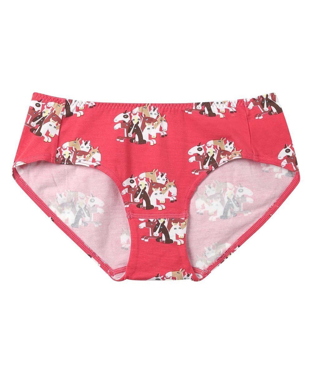 【ウンナナクール/une nana cool】の2026年お年賀「まるっとうまくいく」 ショーツ インテリア・キッズ・メンズ・レディースファッション・服の通販 founy(ファニー) 　ファッション　Fashion　レディースファッション　Fashion for Women　アンダー　Underwear Essentials　ショーツ　Shorts, Short Pants　フィット　Fit, Slim Fit　プリント　Print, Printed Pattern　レッド|ID: prp329100004800189 ipo3291000000034826583