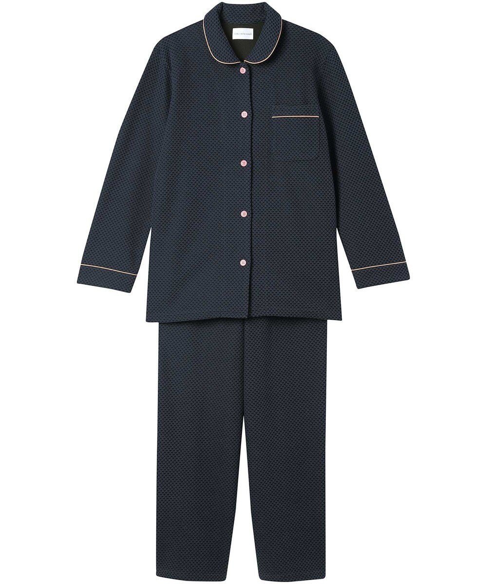 【ウンナナクール/une nana cool】の【綿混】丸襟ぽこぽこNew Yearパジャマ インテリア・キッズ・メンズ・レディースファッション・服の通販 founy(ファニー) ファッション Fashion レディースファッション Fashion for Women 長袖 Long Sleeve, Full Sleeve パジャマ Pajamas, Sleepwear ポケット Pocket, Pocket Detail ブルー|ID: prp329100004800193 ipo3291000000034826596