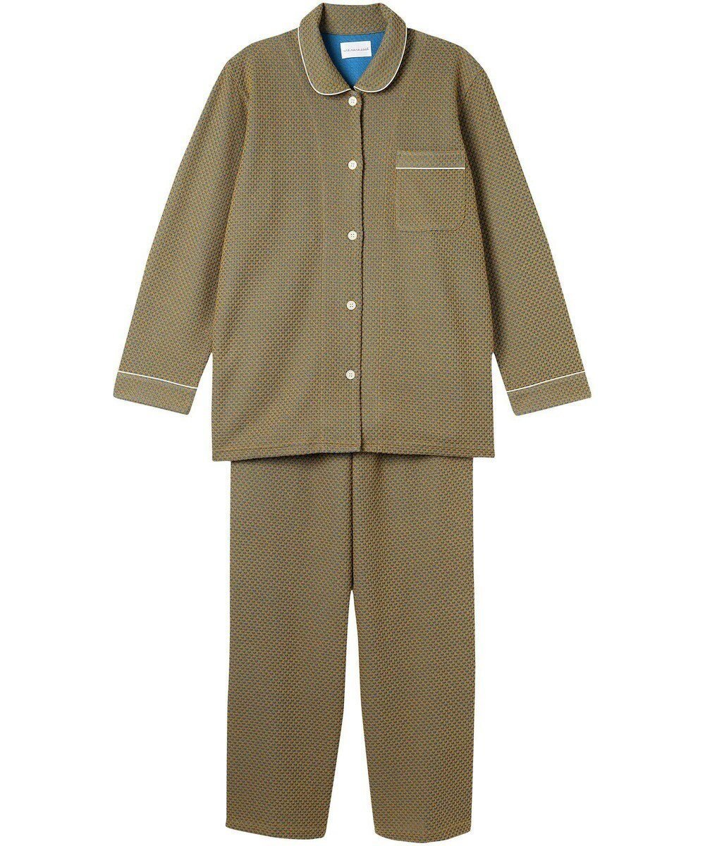 【ウンナナクール/une nana cool】の【綿混】丸襟ぽこぽこNew Yearパジャマ インテリア・キッズ・メンズ・レディースファッション・服の通販 founy(ファニー) ファッション Fashion レディースファッション Fashion for Women 長袖 Long Sleeve, Full Sleeve パジャマ Pajamas, Sleepwear ポケット Pocket, Pocket Detail マスタード|ID: prp329100004800193 ipo3291000000034826598