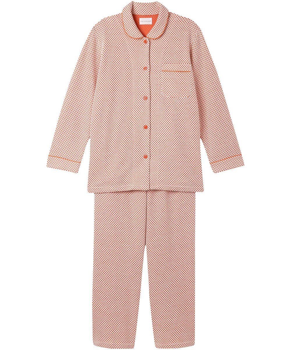 【ウンナナクール/une nana cool】の【綿混】丸襟ぽこぽこNew Yearパジャマ インテリア・キッズ・メンズ・レディースファッション・服の通販 founy(ファニー) ファッション Fashion レディースファッション Fashion for Women 長袖 Long Sleeve, Full Sleeve パジャマ Pajamas, Sleepwear ポケット Pocket, Pocket Detail レッド|ID: prp329100004800193 ipo3291000000034826599