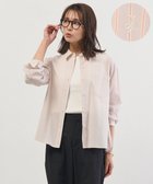 【ジェイ プレス/J.PRESS】の【完全受注生産】ブラウスカスタマイズ シャツ ブランドロゴ×グレージュストライプ系|ID: prp329100004800194 ipo3291000000034826603