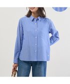 【ジェイ プレス/J.PRESS】の【完全受注生産】ブラウスカスタマイズ シャツ ハンサムダン×ブルーストライプ系|ID: prp329100004800194 ipo3291000000034826613