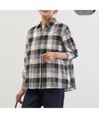 【ジェイ プレス/J.PRESS】の【完全受注生産】ブラウスカスタマイズ プルオーバー ハンサムダン×モノトーンチェック系|ID: prp329100004800195 ipo3291000000034826628