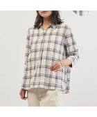 【ジェイ プレス/J.PRESS】の【完全受注生産】ブラウスカスタマイズ プルオーバー ハンサムダン×ベージュチェック系|ID: prp329100004800195 ipo3291000000034826630