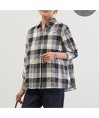 【ジェイ プレス/J.PRESS】の【完全受注生産】ブラウスカスタマイズ プルオーバー ビッグアップル×モノトーンチェック系|ID: prp329100004800195 ipo3291000000034826634