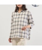 【ジェイ プレス/J.PRESS】の【完全受注生産】ブラウスカスタマイズ プルオーバー ビッグアップル×ベージュチェック系|ID: prp329100004800195 ipo3291000000034826636