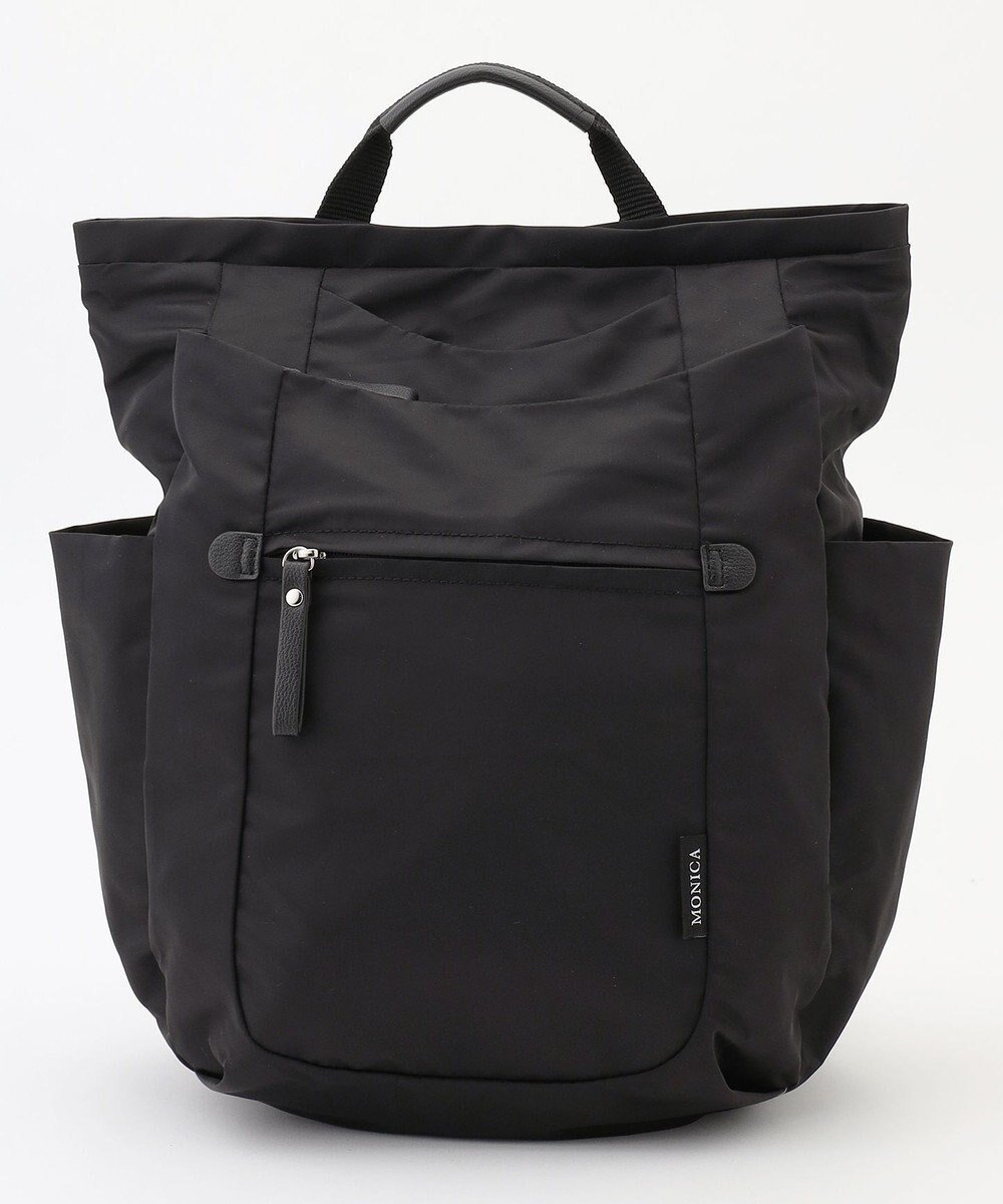 【ラ バガジェリー/LA BAGAGERIE】の【MONICA】ラウンドリュックサック インテリア・キッズ・メンズ・レディースファッション・服の通販 founy(ファニー) ファッション Fashion レディースファッション Fashion for Women バッグ Bags スマート Smart, Elegant ポケット Pocket, Pocket Detail マグネット Magnet, Magnetic Closure ラウンド Round, Round Neck リュック Backpack, Rucksack 軽量 Lightweight, Ultra Light ビジネス 仕事 通勤 Business / Work / Commuting ブラック|ID: prp329100004800213 ipo3291000000034826698