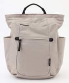 【ラ バガジェリー/LA BAGAGERIE】の【MONICA】ラウンドリュックサック 人気、トレンドファッション・服の通販 founy(ファニー) ファッション Fashion レディースファッション Fashion for Women バッグ Bags スマート Smart, Elegant ポケット Pocket, Pocket Detail マグネット Magnet, Magnetic Closure ラウンド Round, Round Neck リュック Backpack, Rucksack 軽量 Lightweight, Ultra Light ビジネス 仕事 通勤 Business / Work / Commuting thumbnail ライトグレー|ID: prp329100004800213 ipo3291000000034826700