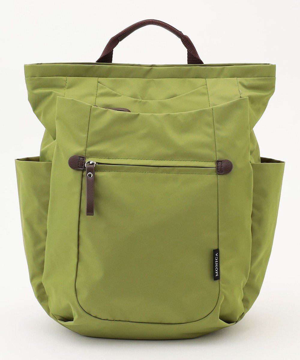 【ラ バガジェリー/LA BAGAGERIE】の【MONICA】ラウンドリュックサック インテリア・キッズ・メンズ・レディースファッション・服の通販 founy(ファニー) ファッション Fashion レディースファッション Fashion for Women バッグ Bags スマート Smart, Elegant ポケット Pocket, Pocket Detail マグネット Magnet, Magnetic Closure ラウンド Round, Round Neck リュック Backpack, Rucksack 軽量 Lightweight, Ultra Light ビジネス 仕事 通勤 Business / Work / Commuting グリーン|ID: prp329100004800213 ipo3291000000034826703