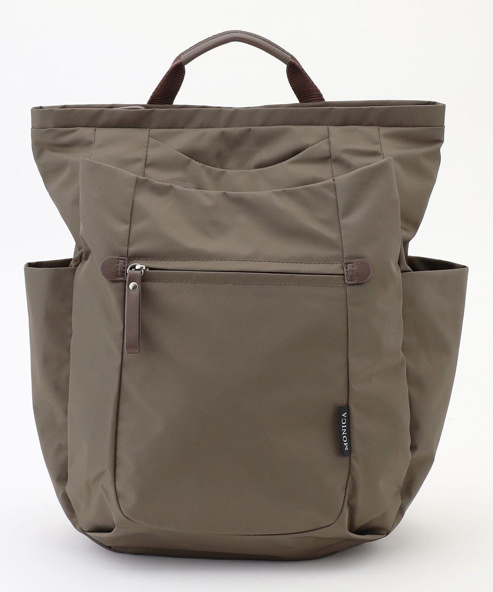 【ラ バガジェリー/LA BAGAGERIE】の【MONICA】ラウンドリュックサック インテリア・キッズ・メンズ・レディースファッション・服の通販 founy(ファニー) ファッション Fashion レディースファッション Fashion for Women バッグ Bags スマート Smart, Elegant ポケット Pocket, Pocket Detail マグネット Magnet, Magnetic Closure ラウンド Round, Round Neck リュック Backpack, Rucksack 軽量 Lightweight, Ultra Light ビジネス 仕事 通勤 Business / Work / Commuting カーキ|ID: prp329100004800213 ipo3291000000034826709