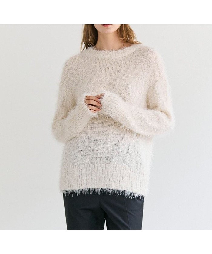 【ベイジ,/BEIGE,】のWERNER / ファンシーヤーンヘアリーニットプルオーバー インテリア・キッズ・メンズ・レディースファッション・服の通販 founy(ファニー) https://founy.com/ ファッション Fashion レディースファッション Fashion for Women トップス・カットソー Cut & Sew Tops ニット Knit Tops & Sweaters カジュアルプルオーバー・ニットトップス Pullovers & Knit Tops / Casual Pullovers インナー Innerwear 春 Spring 秋 Autumn カットソー Cut and Sewn Top ジャケット Jacket, Outerwear セーター Sweater, Knitwear フェザー Feather, Feather Detail ベーシック Basic, Essential リュクス Luxury, Elegant, High-End, Chic ロング Long, Long-Length S/S・春夏 SS, Spring/Summer, Warm Season 夏 Summer エレガント 上品 Elegant |ID: prp329100004800224 ipo3291000000034826749