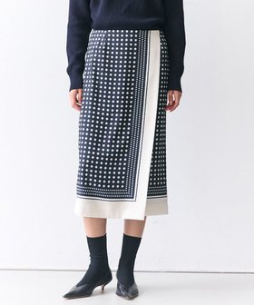 【ベイジ,/BEIGE,】 GADE / モノトーンドット柄ラップ風スカート人気、トレンドファッション・服の通販 founy(ファニー) ファッション Fashion レディースファッション Fashion for Women スカート Skirts オケージョン Occasion Wear 春 Spring 洗える Machine Washable シンプル Simple, Minimal スカーフ Scarf, Neckwear セットアップ Set-Up, Coordinated Outfit ツイル Twist, Twisted Detail ドット Polka Dot, Dot Pattern ドレープ Drape, Draping Fabric プリント Print, Printed Pattern モノトーン Monotone, Black and White ラップ Wrap, Wrap Design ロング Long, Long-Length S/S・春夏 SS, Spring/Summer, Warm Season 夏 Summer エレガント 上品 Elegant |ID:prp329100004800227