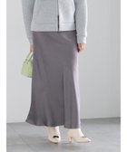 【テチチ/Te chichi】のヴィンテージサテンナロースカート 人気、トレンドファッション・服の通販 founy(ファニー) ファッション Fashion レディースファッション Fashion for Women スカート Skirts スウェット / スエット Sweatshirt, Sweatwear エレガント 上品 Elegant 夏 Summer S/S・春夏 SS, Spring/Summer, Warm Season A/W・秋冬 Autumn/Winter ビジネス 仕事 通勤 Business / Work / Commuting thumbnail チャコールグレー|ID: prp329100004800238 ipo3291000000034826824