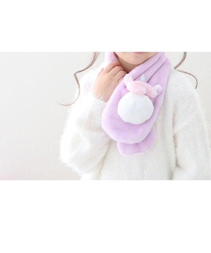 【マザーガーデン/Mother garden / KIDS】のマザーガーデン ユニコーン キッズ もこもこマフラー 《パープル》 インテリア・キッズ・メンズ・レディースファッション・服の通販 founy(ファニー) https://founy.com/ ファッション Fashion キッズファッション Fashion for Kids ガーデン Garden, Gardening キャラクター Character, Licensed Characters ギフト プレゼント Gift / Present スヌード Snood, Infinity Scarf タンブラー Tumbler, Travel Mug パープル Purple, Violet マフラー Scarf, Muffler A/W・秋冬 Autumn/Winter 防寒 Cold Protection, Winter-Ready |ID: prp329100004801418 ipo3291000000034836262