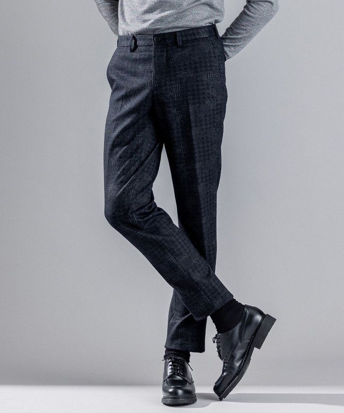 【ジョゼフ オム/JOSEPH HOMME / MEN】のパッチジャガードジャージー / CITY インテリア・キッズ・メンズ・レディースファッション・服の通販 founy(ファニー) https://founy.com/ ファッション Fashion メンズファッション Fashion for Men ボトムス Bottoms カットソー Cut and Sewn Top ストレッチ Stretch, Stretchy Fabric スラックス Slacks, Dress Pants セットアップ Set-Up, Coordinated Outfit テーパード Tapered, Tapered Pants ビジネス 仕事 通勤 Business / Work / Commuting フラップ Flap, Flap Pocket ポケット Pocket, Pocket Detail エレガント 上品 Elegant A/W・秋冬 Autumn/Winter |ID: prp329100004801434 ipo3291000000034836333