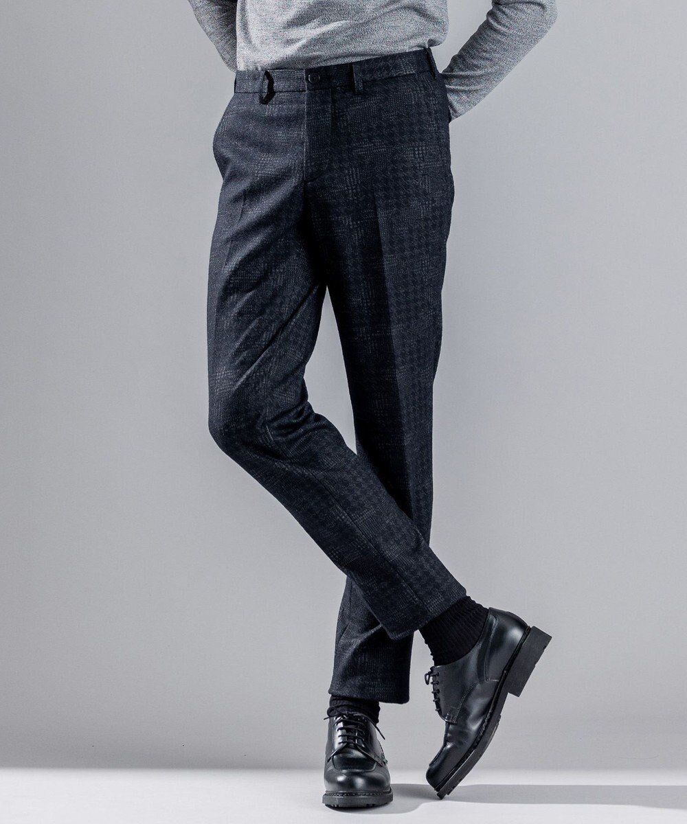 【ジョゼフ オム/JOSEPH HOMME / MEN】のパッチジャガードジャージー / CITY インテリア・キッズ・メンズ・レディースファッション・服の通販 founy(ファニー) ファッション Fashion メンズファッション Fashion for Men ボトムス Bottoms カットソー Cut and Sewn Top ストレッチ Stretch, Stretchy Fabric スラックス Slacks, Dress Pants セットアップ Set-Up, Coordinated Outfit テーパード Tapered, Tapered Pants ビジネス 仕事 通勤 Business / Work / Commuting フラップ Flap, Flap Pocket ポケット Pocket, Pocket Detail エレガント 上品 Elegant A/W・秋冬 Autumn/Winter グレー系3|ID: prp329100004801434 ipo3291000000034836334