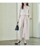 【エニー/ANY】の【ストレッチ/ウエストゴム/セットアップ可】イージーケアワイドパンツ ベージュ|ID: prp329100004801447 ipo3291000000034836398