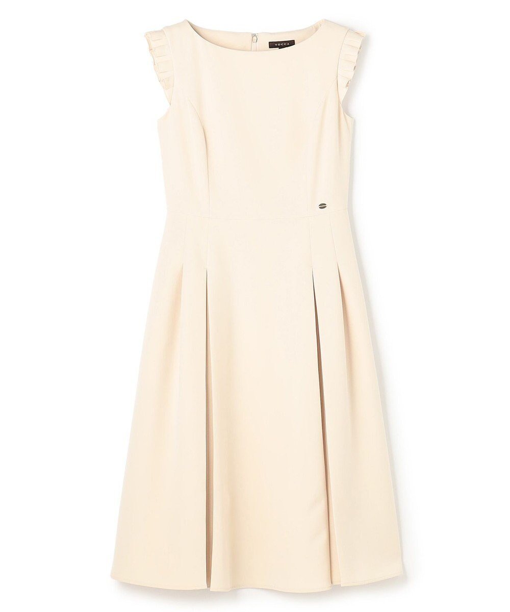 【トッカ/TOCCA】の【00サイズあり】TIMELESS RHAPSODY ドレス インテリア・キッズ・メンズ・レディースファッション・服の通販 founy(ファニー) ファッション Fashion レディースファッション Fashion for Women ワンピース Dresses フォーマル・パーティードレス・結婚式用ドレス Elegant & Casual Dresses エレガント 上品 Elegant ジャケット Jacket, Outerwear セットアップ Set-Up, Coordinated Outfit ドレス Dress, One-Piece フェミニン Feminine, Girly フリル Frill, Ruffle モチーフ Motif, Design Theme 夏 Summer S/S・春夏 SS, Spring/Summer, Warm Season A/W・秋冬 Autumn/Winter ベージュ系|ID: prp329100004801457 ipo3291000000034836448