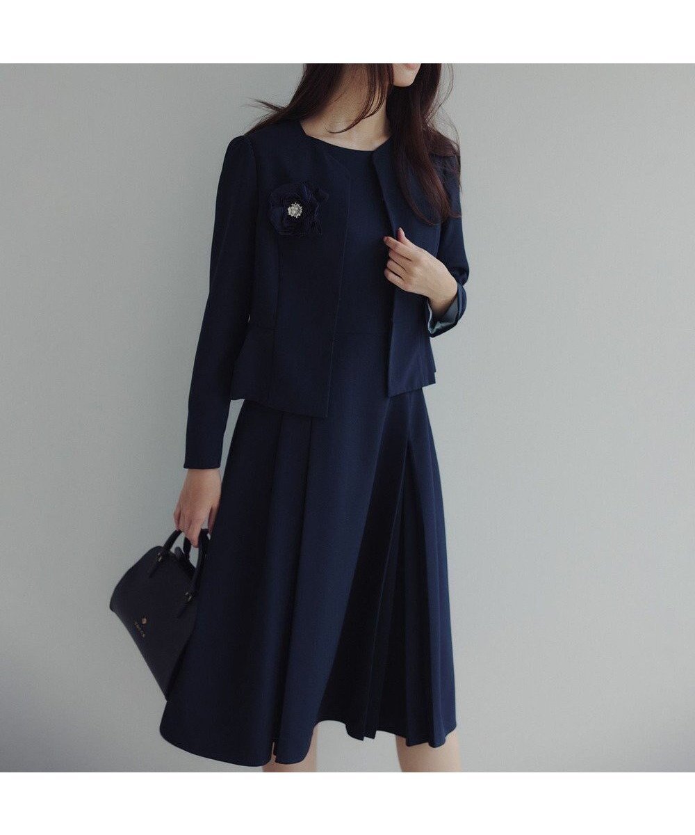 【トッカ/TOCCA】の【00サイズあり】【宮本茉由さん着用】TIMELESS RHAPSODY ドレス 人気、トレンドファッション・服の通販 founy(ファニー) 　ファッションモデル・俳優・女優　Models　女性　Women　宮本茉由　MIyamoto Mayu　ファッション　Fashion　レディースファッション　Fashion for Women　ワンピース　Dresses　フォーマル・パーティードレス・結婚式用ドレス　Elegant & Casual Dresses　エレガント 上品　Elegant　ジャケット　Jacket, Outerwear　セットアップ　Set-Up, Coordinated Outfit　ドレス　Dress, One-Piece　フェミニン　Feminine, Girly　フリル　Frill, Ruffle　モチーフ　Motif, Design Theme　夏　Summer　S/S・春夏　SS, Spring/Summer, Warm Season　A/W・秋冬　Autumn/Winter　 other-1|ID: prp329100004801457 ipo3291000000034911142