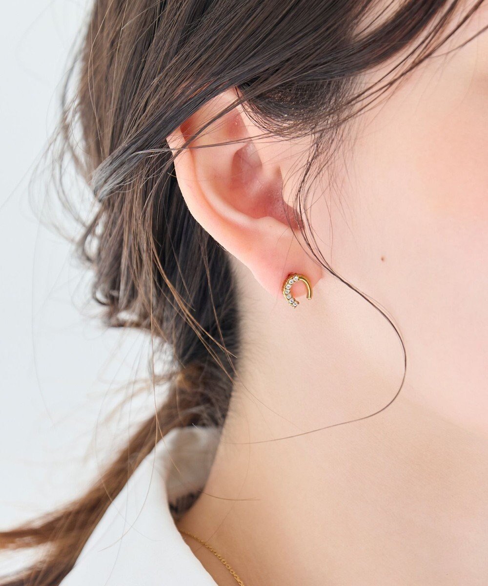 【フィービィー/phoebe】の〈金属アレルギー対応〉グロッシーミニホースシューピアス ゴールド ステンレス/馬蹄/蹄鉄/ラッキーモチーフ/ギフト/プレゼント 人気、トレンドファッション・服の通販 founy(ファニー) ファッション Fashion レディースファッション Fashion for Women おすすめ Recommended / Our Picks アクセサリー Fashion Accessories ギフト プレゼント Gift / Present モチーフ Motif, Design Theme other-1|ID: prp329100004801469 ipo3291000000036178471