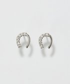 【フィービィー/phoebe】の〈金属アレルギー対応〉グロッシーミニホースシューピアス シルバー ステンレス/馬蹄/蹄鉄/ラッキーモチーフ/ギフト/プレゼント シルバー|ID: prp329100004801470 ipo3291000000034836501