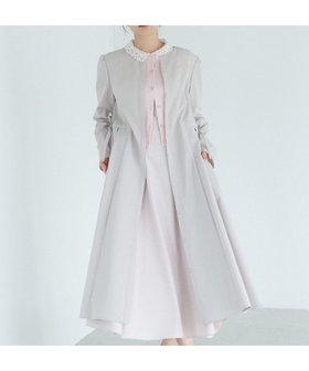 【トッカ/TOCCA】の【chayさん着用】ROSE CHEEK 2WAY ドレス&コート 人気、トレンドファッション・服の通販 founy(ファニー) ファッション Fashion レディースファッション Fashion for Women アウター Coat / Outerwear Collection コート・ロングコート・ピーコート Long Coats, Peacoats & More ワンピース Dresses フォーマル・パーティードレス・結婚式用ドレス Elegant & Casual Dresses シンプル Simple, Minimal ドレス Dress, One-Piece フォルム Silhouette, Form フロント Front, Front Design リボン Ribbon, Bow ローズ Rose, Rose Motif エレガント 上品 Elegant 夏 Summer S/S・春夏 SS, Spring/Summer, Warm Season A/W・秋冬 Autumn/Winter |ID:prp329100004801479