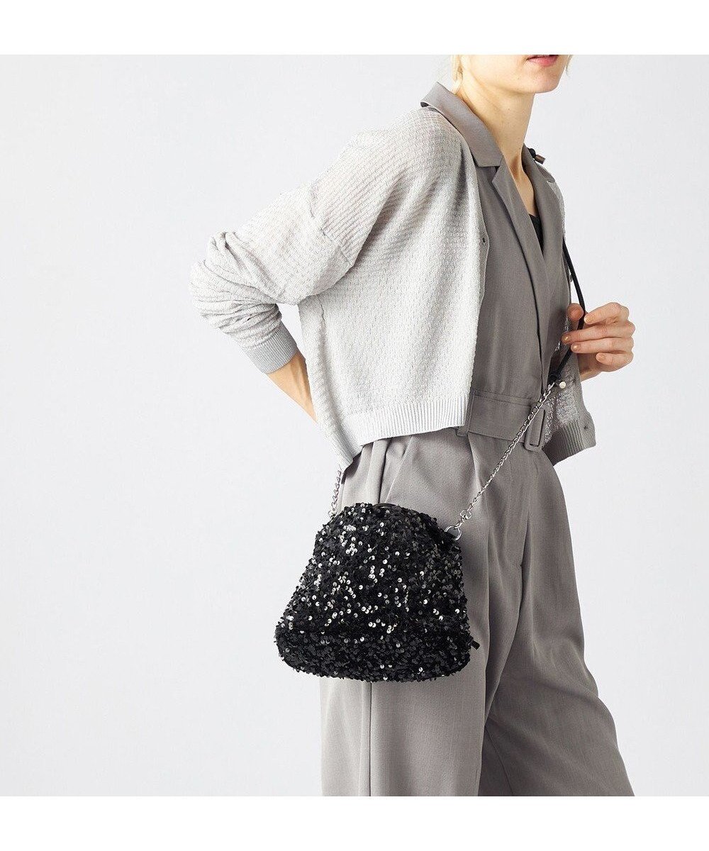 【ラ バガジェリー/LA BAGAGERIE】の【MONICA】スパンコール巾着ショルダー 人気、トレンドファッション・服の通販 founy(ファニー) ファッション Fashion レディースファッション Fashion for Women ショルダー Shoulder, Shoulder Strap スパンコール Sequins, Sequin Embellishment スマート Smart, Elegant ポケット Pocket, Pocket Detail 巾着 Drawstring Bag, Kinchaku other-1|ID: prp329100004801481 ipo3291000000034836536