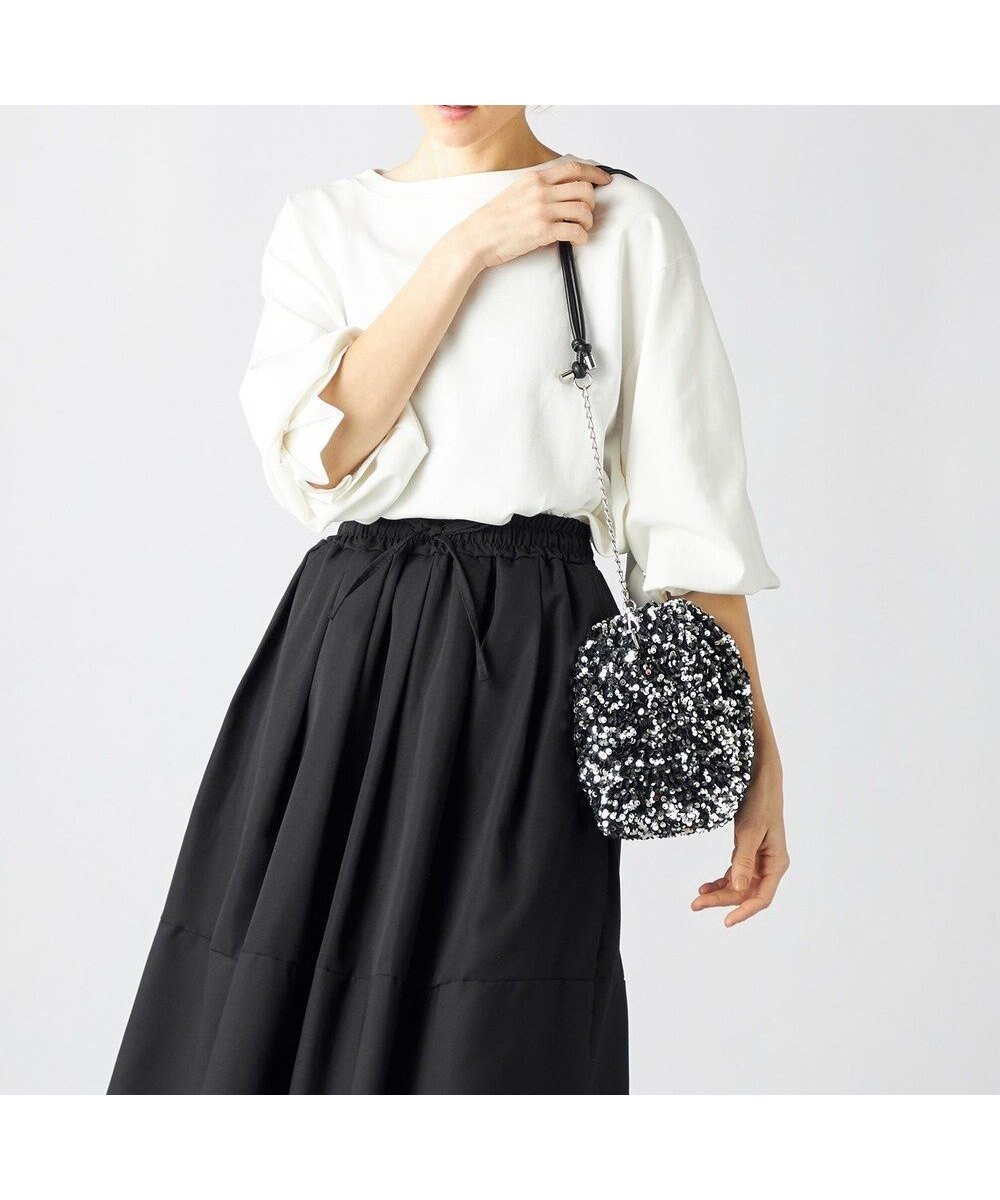 【ラ バガジェリー/LA BAGAGERIE】の【MONICA】スパンコール巾着ショルダー インテリア・キッズ・メンズ・レディースファッション・服の通販 founy(ファニー) ファッション Fashion レディースファッション Fashion for Women ショルダー Shoulder, Shoulder Strap スパンコール Sequins, Sequin Embellishment スマート Smart, Elegant ポケット Pocket, Pocket Detail 巾着 Drawstring Bag, Kinchaku シルバー|ID: prp329100004801481 ipo3291000000034836538