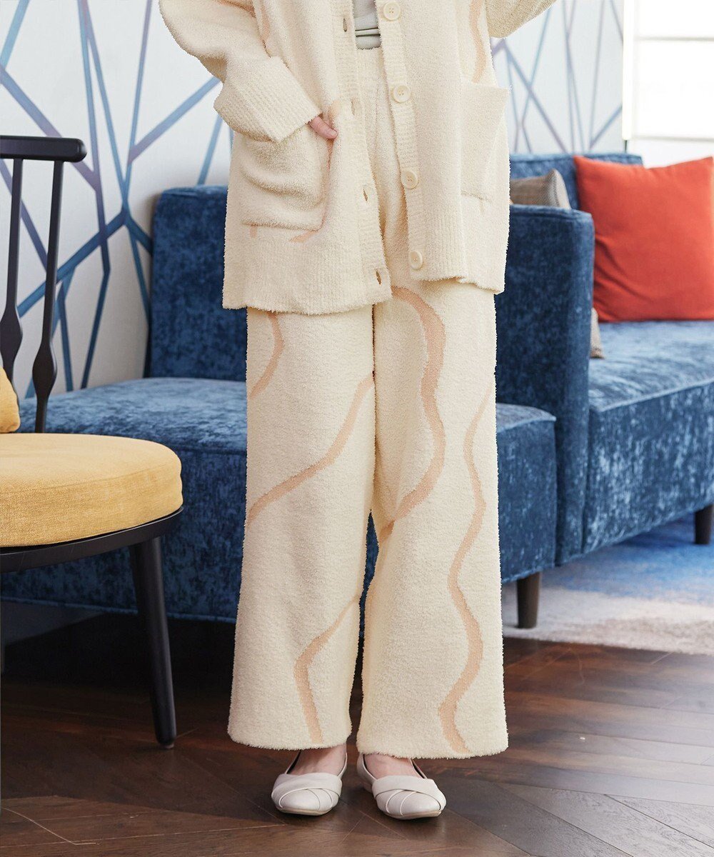 【ティアクラッセ/Tiaclasse】のふわもちニュアンス配色ニットパンツ 人気、トレンドファッション・服の通販 founy(ファニー) 　ファッション　Fashion　レディースファッション　Fashion for Women　パンツ　Pants & Trousers　ウォッシャブル　Machine Washable　洗える　Machine Washable　秋　Autumn　カーディガン　Cardigan, Knitwear　シンプル　Simple, Minimal　ストレート　Straight, Straight Cut　セットアップ　Set-Up, Coordinated Outfit　パジャマ　Pajamas, Sleepwear　ボトム　Bottoms, Lower Wear　ポケット　Pocket, Pocket Detail　リラックス　Relax, Relaxed Fit　ロング　Long, Long-Length　ワイド　Wide, Wide Fit　冬　Winter / This Winter　A/W・秋冬　Autumn/Winter　お家時間・ステイホーム　Stay Home / At Home　 other-1|ID: prp329100004801484 ipo3291000000034836547