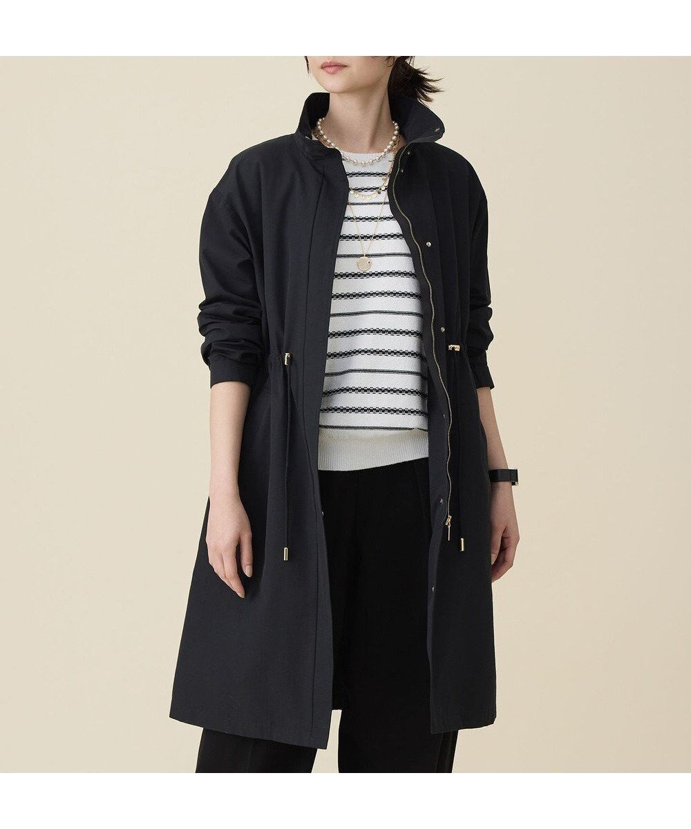 【自由区/JIYU-KU】のコットンナイロンタッサースタンドカラー コート インテリア・キッズ・メンズ・レディースファッション・服の通販 founy(ファニー) ファッション Fashion レディースファッション Fashion for Women アウター Coat / Outerwear Collection コート・ロングコート・ピーコート Long Coats, Peacoats & More レディースジャケット・軽アウター Jackets インナー Innerwear 春 Spring 秋 Autumn ジャケット Jacket, Outerwear スタンド Stand Collar, Upright Stand タフタ Taffeta, Structured Fabric バランス Balance, Style Balance ブルゾン Blouson, Bomber Jacket ライナー Liner, Inner Layer S/S・春夏 SS, Spring/Summer, Warm Season 夏 Summer エレガント 上品 Elegant ブラック|ID: prp329100004801486 ipo3291000000034836557