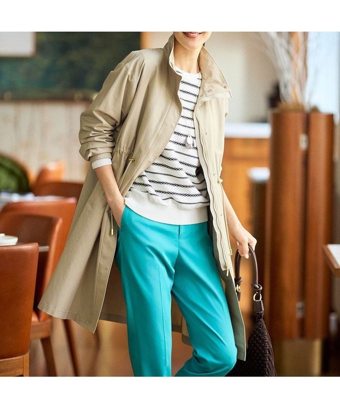 【自由区/JIYU-KU】のコットンナイロンタッサースタンドカラー コート インテリア・キッズ・メンズ・レディースファッション・服の通販 founy(ファニー) https://founy.com/ ファッション Fashion レディースファッション Fashion for Women アウター Coat / Outerwear Collection コート・ロングコート・ピーコート Long Coats, Peacoats & More レディースジャケット・軽アウター Jackets インナー Innerwear 春 Spring 秋 Autumn ジャケット Jacket, Outerwear スタンド Stand Collar, Upright Stand タフタ Taffeta, Structured Fabric バランス Balance, Style Balance ブルゾン Blouson, Bomber Jacket ライナー Liner, Inner Layer S/S・春夏 SS, Spring/Summer, Warm Season 夏 Summer エレガント 上品 Elegant |ID: prp329100004801486 ipo3291000000035271207