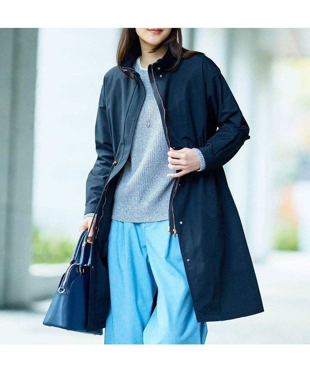 【自由区/JIYU-KU】のコットンナイロンタッサースタンドカラー コート インテリア・キッズ・メンズ・レディースファッション・服の通販 founy(ファニー) 　ファッション　Fashion　レディースファッション　Fashion for Women　アウター　Coat / Outerwear Collection　コート・ロングコート・ピーコート　Long Coats, Peacoats & More　レディースジャケット・軽アウター　Jackets　インナー　Innerwear　春　Spring　秋　Autumn　ジャケット　Jacket, Outerwear　スタンド　Stand Collar, Upright Stand　タフタ　Taffeta, Structured Fabric　バランス　Balance, Style Balance　ブルゾン　Blouson, Bomber Jacket　ライナー　Liner, Inner Layer　S/S・春夏　SS, Spring/Summer, Warm Season　夏　Summer　エレガント 上品　Elegant　ブラック|ID: prp329100004801486 ipo3291000000035271209