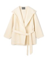 【アンクレイヴ/uncrave】のメルトンリバー フーデットコート 人気、トレンドファッション・服の通販 founy(ファニー) ファッション Fashion レディースファッション Fashion for Women アウター Coat / Outerwear Collection コート・ロングコート・ピーコート Long Coats, Peacoats & More レディースジャケット・軽アウター Jackets ジャケット Jacket, Outerwear ミドル Middle Length, Mid Height ミニスカート Mini Skirt, Short Skirt メルトン Melton, Heavy Wool A/W・秋冬 Autumn/Winter エレガント 上品 Elegant |ID:prp329100004801488