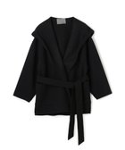 【アンクレイヴ/uncrave】のメルトンリバー フーデットコート 人気、トレンドファッション・服の通販 founy(ファニー) ファッション Fashion レディースファッション Fashion for Women アウター Coat / Outerwear Collection コート・ロングコート・ピーコート Long Coats, Peacoats & More レディースジャケット・軽アウター Jackets ジャケット Jacket, Outerwear ミドル Middle Length, Mid Height ミニスカート Mini Skirt, Short Skirt メルトン Melton, Heavy Wool A/W・秋冬 Autumn/Winter エレガント 上品 Elegant thumbnail ブラック|ID: prp329100004801488 ipo3291000000034836563