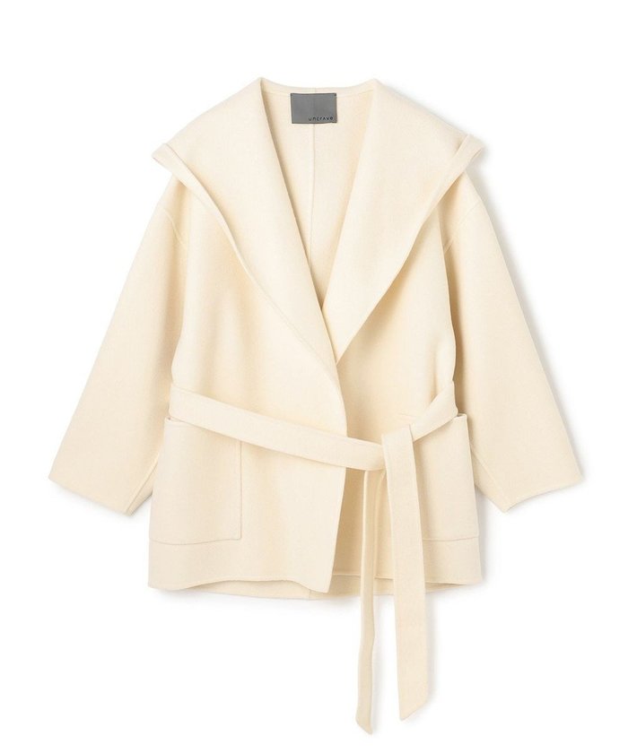 【アンクレイヴ/uncrave】のメルトンリバー フーデットコート インテリア・キッズ・メンズ・レディースファッション・服の通販 founy(ファニー) https://founy.com/ ファッション Fashion レディースファッション Fashion for Women アウター Coat / Outerwear Collection コート・ロングコート・ピーコート Long Coats, Peacoats & More レディースジャケット・軽アウター Jackets ジャケット Jacket, Outerwear ミドル Middle Length, Mid Height ミニスカート Mini Skirt, Short Skirt メルトン Melton, Heavy Wool A/W・秋冬 Autumn/Winter エレガント 上品 Elegant |ID: prp329100004801488 ipo3291000000035630183