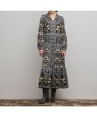 【グレース コンチネンタル/GRACE CONTINENTAL】のフラワーパターンプリントワンピース ブラック|ID: prp329100004801489 ipo3291000000034836566