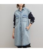 【グレース コンチネンタル/GRACE CONTINENTAL】のニットスリーブデニムワンピース サックス|ID: prp329100004801490 ipo3291000000034836568