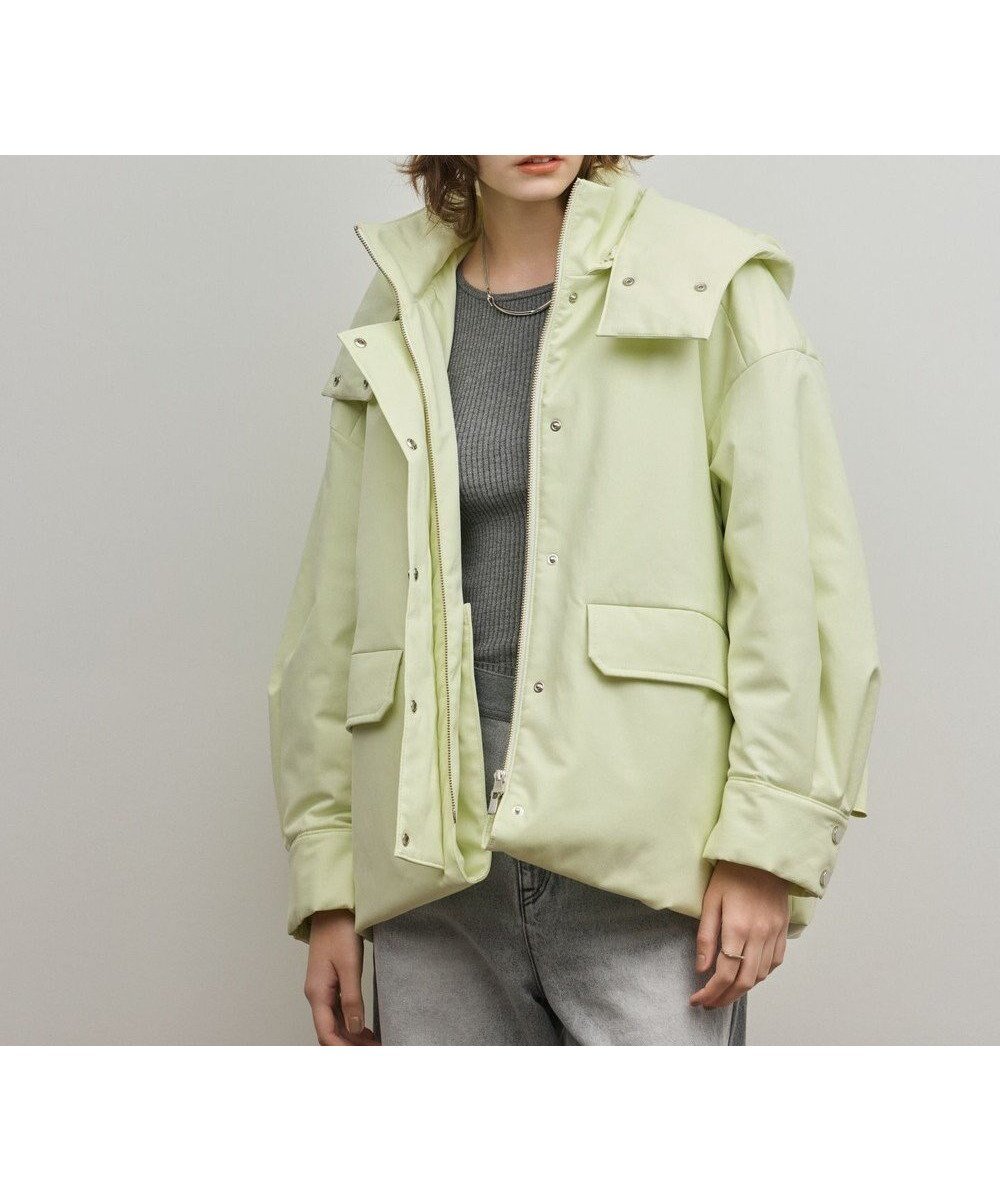 【グレース コンチネンタル/GRACE CONTINENTAL】のパディングマルチwayコート インテリア・キッズ・メンズ・レディースファッション・服の通販 founy(ファニー) 　ファッション　Fashion　レディースファッション　Fashion for Women　アウター　Coat / Outerwear Collection　コート・ロングコート・ピーコート　Long Coats, Peacoats & More　レディースジャケット・軽アウター　Jackets　イエロー　Yellow　ジャケット　Jacket, Outerwear　スタンド　Stand Collar, Upright Stand　ドット　Polka Dot, Dot Pattern　ハーフ　Half, Half-Length　バルーン　Balloon, Balloon Silhouette　別注　Limited Edition, Custom Order　ロング　Long, Long-Length　A/W・秋冬　Autumn/Winter　日本製　Made In Japan　イエロー|ID: prp329100004801491 ipo3291000000034971408