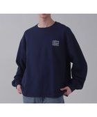 【ウィゴー/WEGO】の【ユニセックス着用ITEM】ショートドロストワンポイント刺繍プルオーバー ネイビー|ID: prp329100004802821 ipo3291000000034846138