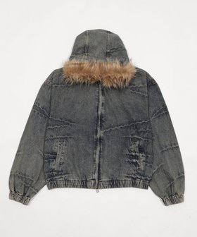 【ウィゴー/WEGO / MEN】のファーフードスラッシュデニムブルゾン 人気、トレンドファッション・服の通販 founy(ファニー) ファッション Fashion メンズファッション Fashion for Men アウター Men's Coats Outerwear ブルゾンジャケット / カジュアルアウター Bomber Jackets & Blousons インナー Innerwear 春 Spring 秋 Autumn カーゴパンツ Cargo Pants, Utility Pants 今季 This Season, Current Season ジャケット Jacket, Outerwear スニーカー Sneakers, Trainers スマホ Smartphone, Mobile Device セットアップ Set-Up, Coordinated Outfit デニム Denim, Jeans Material トレンド Trend, Trending Now バランス Balance, Style Balance パーカー Hoodie, Parka ブルゾン Blouson, Bomber Jacket ロング Long, Long-Length ワイド Wide, Wide Fit 冬 Winter / This Winter S/S・春夏 SS, Spring/Summer, Warm Season おすすめ Recommended / Our Picks 夏 Summer 2026年 2026 |ID:prp329100004802826